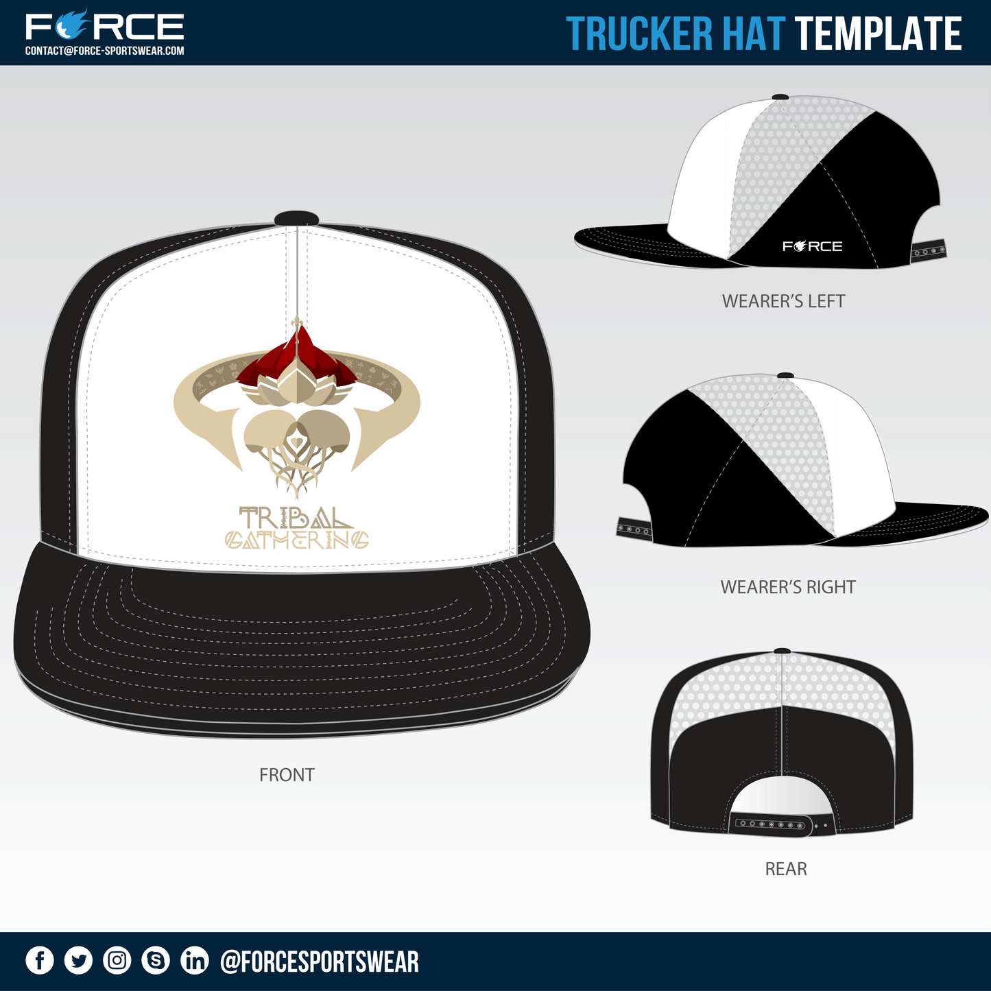Tribal Gathering Trucker Hat